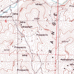 United States Geological Survey Tenabo, NV (1985, 24000-Scale) digital map