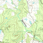 United States Geological Survey Tenaha East, TX (1984, 24000-Scale) digital map