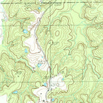 United States Geological Survey Tenaha East, TX (1984, 24000-Scale) digital map