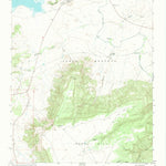 United States Geological Survey Tenaja Mesa, NM (1967, 24000-Scale) digital map