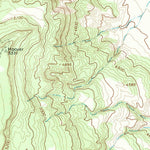 United States Geological Survey Tenaja Mesa, NM (1967, 24000-Scale) digital map