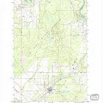 United States Geological Survey Tenalquot Prairie, WA (1990, 24000-Scale) digital map