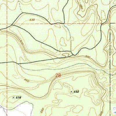 United States Geological Survey Tenalquot Prairie, WA (1990, 24000-Scale) digital map