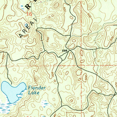 United States Geological Survey Tenalquot Prairie, WA (1990, 24000-Scale) digital map