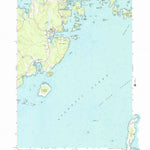 United States Geological Survey Tenants Harbor, ME (1955, 24000-Scale) digital map