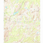 United States Geological Survey Tenaya Lake, CA (1990, 24000-Scale) digital map