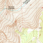 United States Geological Survey Tenaya Lake, CA (1990, 24000-Scale) digital map