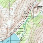 United States Geological Survey Tenaya Lake, CA (1997, 24000-Scale) digital map
