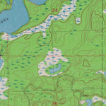 United States Geological Survey Tenderfoot Lake, WI-MI (1981, 24000-Scale) digital map