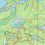 United States Geological Survey Tenderfoot Lake, WI-MI (1999, 24000-Scale) digital map