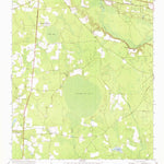 United States Geological Survey Tenmile Bay, GA (1972, 24000-Scale) digital map
