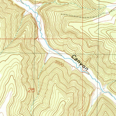 United States Geological Survey Tenmile Canyon North, UT (1991, 24000-Scale) digital map