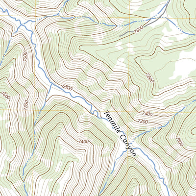 United States Geological Survey Tenmile Canyon North, UT (2023, 24000-Scale) digital map