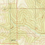 United States Geological Survey Tenmile Canyon South, UT (1991, 24000-Scale) digital map