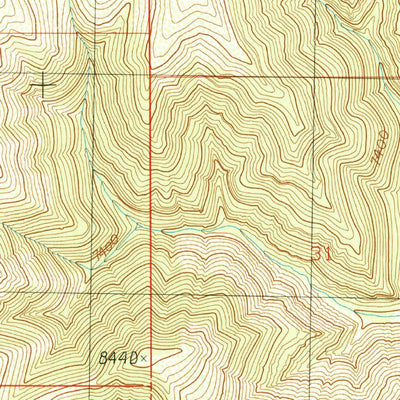 United States Geological Survey Tenmile Canyon South, UT (1991, 24000-Scale) digital map