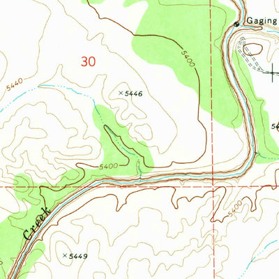 United States Geological Survey Tenmile Cedars, AZ (1970, 24000-Scale) digital map