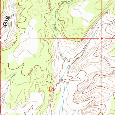 United States Geological Survey Tenmile Flat, UT (1964, 24000-Scale) digital map
