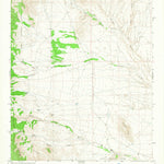 United States Geological Survey Tenmile Hill, NM (1965, 24000-Scale) digital map