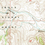 United States Geological Survey Tenmile Hill, NM (1995, 24000-Scale) digital map