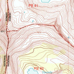 United States Geological Survey Tenmile Lake, MT-ID (1998, 24000-Scale) digital map