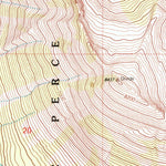 United States Geological Survey Tenmile Lake, MT-ID (1998, 24000-Scale) digital map