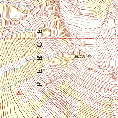 United States Geological Survey Tenmile Lake, MT-ID (1998, 24000-Scale) digital map