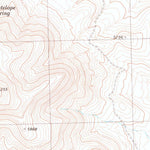 United States Geological Survey Tenmile, NV (1980, 24000-Scale) digital map