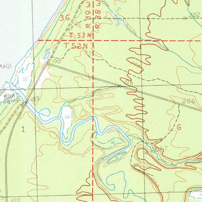 United States Geological Survey Tenmile Point, MI (1982, 25000-Scale) digital map