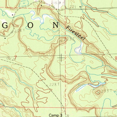 United States Geological Survey Tenmile Point, MI (1982, 25000-Scale) digital map