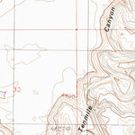 United States Geological Survey Tenmile Point, UT (1988, 24000-Scale) digital map