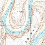 United States Geological Survey Tenmile Point, UT (1988, 24000-Scale) digital map