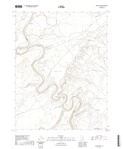 United States Geological Survey Tenmile Point, UT (2023, 24000-Scale) digital map