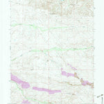 United States Geological Survey Tenmile Spring, WY (1971, 24000-Scale) digital map