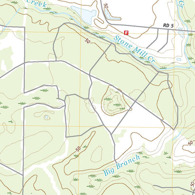 United States Geological Survey Tenmile Swamp, FL (2021, 24000-Scale) digital map