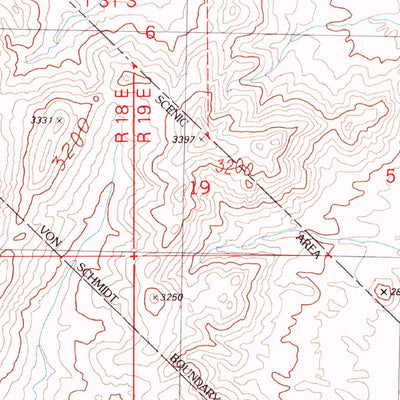 United States Geological Survey Tenmile Well, NV-CA (1989, 24000-Scale) digital map