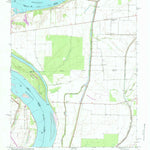 United States Geological Survey Tennemo, TN-MO (1971, 24000-Scale) digital map