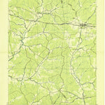 United States Geological Survey Tennessee City, TN (1936, 24000-Scale) digital map