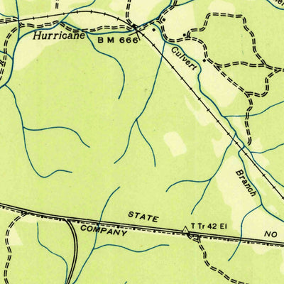 United States Geological Survey Tennessee City, TN (1936, 24000-Scale) digital map