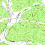 United States Geological Survey Tennessee City, TN (1953, 24000-Scale) digital map