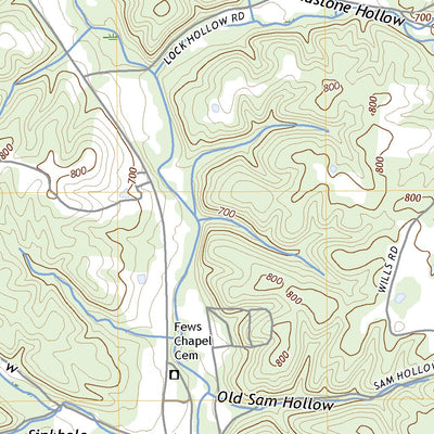 United States Geological Survey Tennessee City, TN (2022, 24000-Scale) digital map