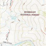 United States Geological Survey Tennessee Mountain, NV (2021, 24000-Scale) digital map