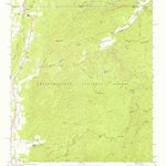 United States Geological Survey Tennga, GA-TN (1968, 24000-Scale) digital map