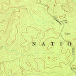 United States Geological Survey Tennga, GA-TN (1968, 24000-Scale) digital map