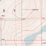 United States Geological Survey Tennis, KS (1976, 24000-Scale) digital map