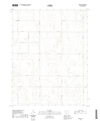 United States Geological Survey Tennis NE, KS (2022, 24000-Scale) digital map