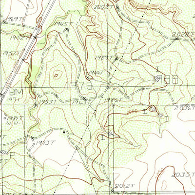 United States Geological Survey Tennyson, TX (1984, 24000-Scale) digital map