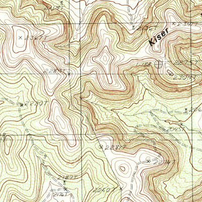 United States Geological Survey Tennyson, TX (1984, 24000-Scale) digital map