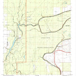 United States Geological Survey Tensas Bluff, LA (1998, 24000-Scale) digital map