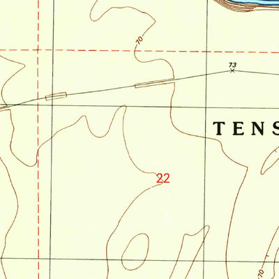 United States Geological Survey Tensas Bluff, LA (1998, 24000-Scale) digital map