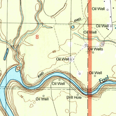 United States Geological Survey Tensas Bluff, LA (1998, 24000-Scale) digital map
